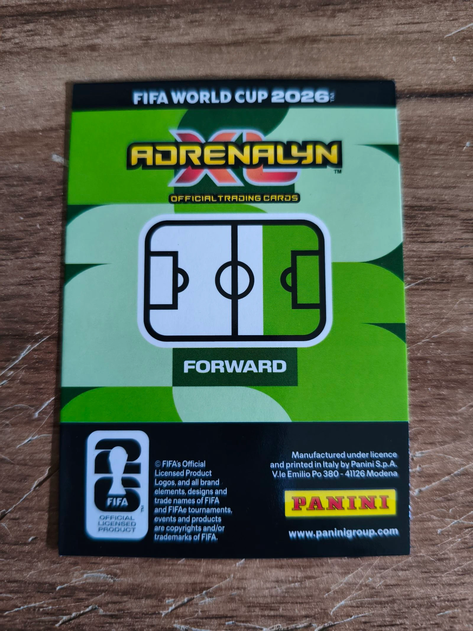 Carte de futebol Panini CDM Messi Icon – photo 2